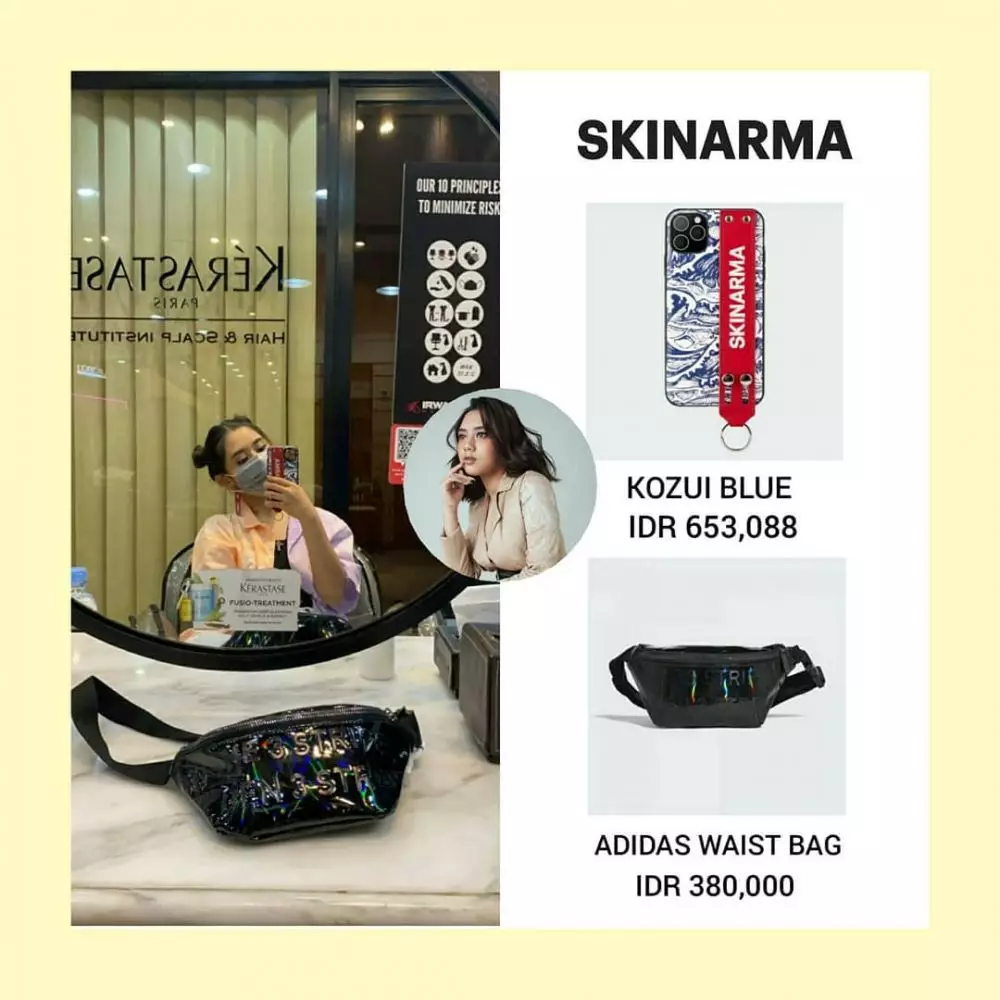 Taksiran harga aksesori Ziva Magnolya © 2021 brilio.net