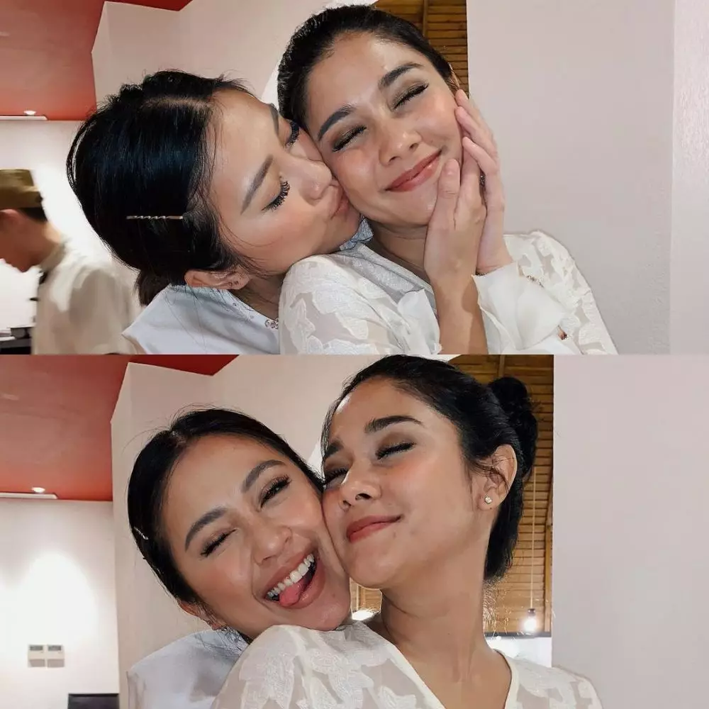 Potret kebersamaan Tyna Kanna Mirdad dan Naysila Mirdad © 2021 brilio.net