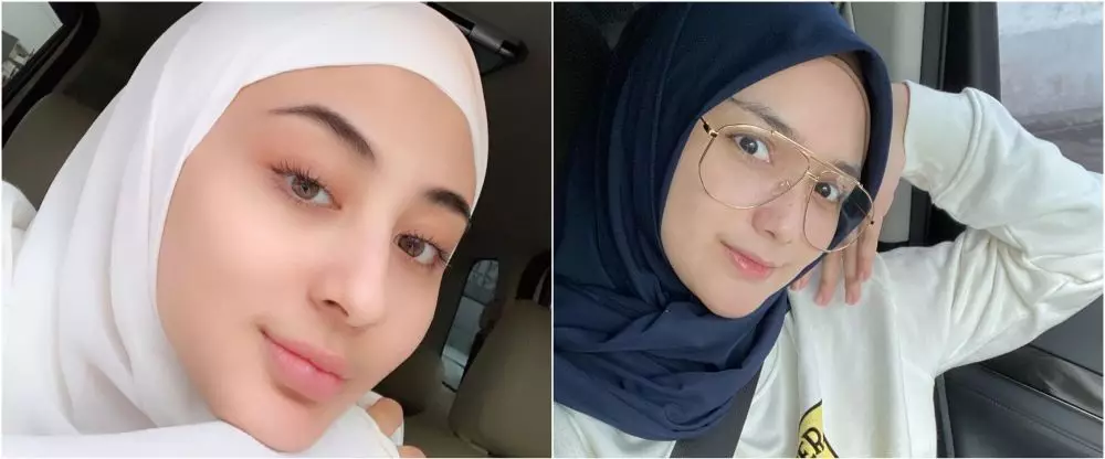 beda gaya citra kirana dan margin tanpa makeup © instagram