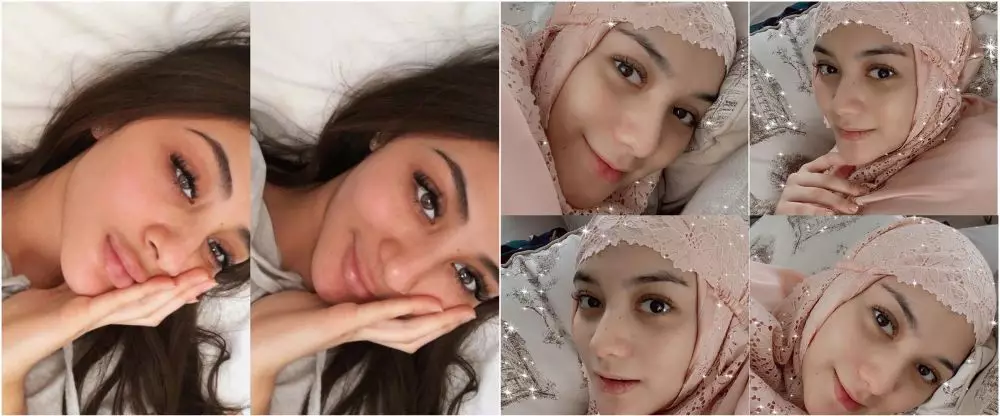 beda gaya citra kirana dan margin tanpa makeup © instagram