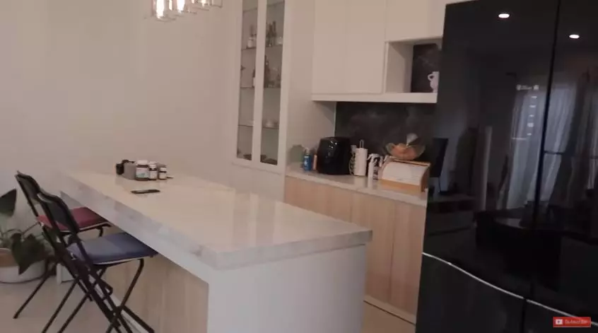 penampakan dapur fendy chow usai renovasi © YouTube