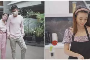 10 Potret dapur Fendy Chow usai renovasi, elegan berdesain minimalis