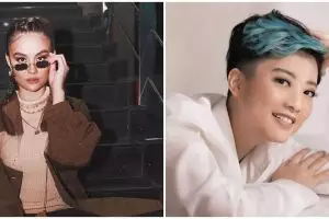 Gaya 9 mantan penyanyi cilik tanpa makeup, pesonanya tuai pujian