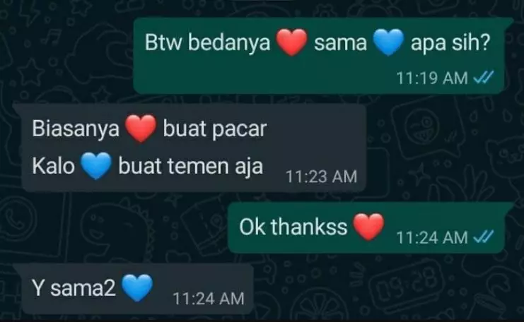 chat gagal gombalin cewek Berbagai sumber