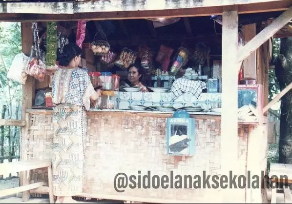 Potret lawas pemain Si Doel Anak Sekolahan saat syuting Instagram/@sidoelanaksekolahan