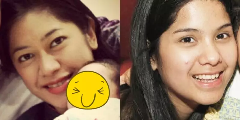 Annisa dan Aliya natural © Instagram