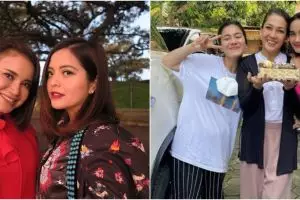 Potret persahabatan 8 seleb dengan jarak usia belasan tahun, kompak