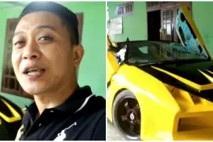 Mobil sport ini dari bahan bangunan, berikut 10 potret transformasinya