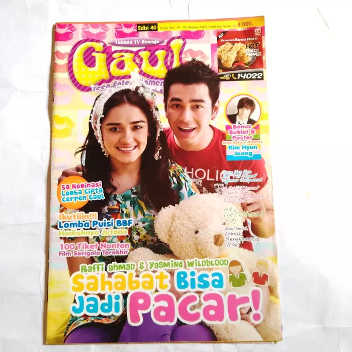 potret lawas Raffi Ahmad jadi cover majalah © 2021 brilio.net