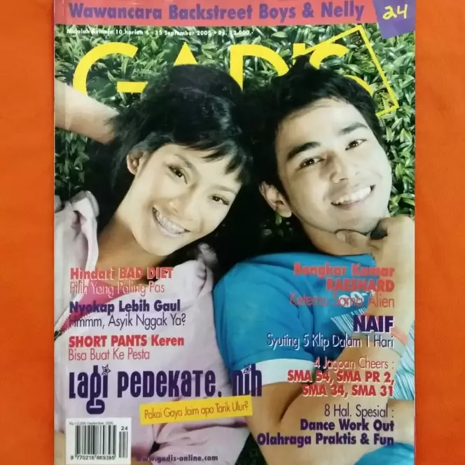 potret lawas Raffi Ahmad jadi cover majalah © 2021 brilio.net