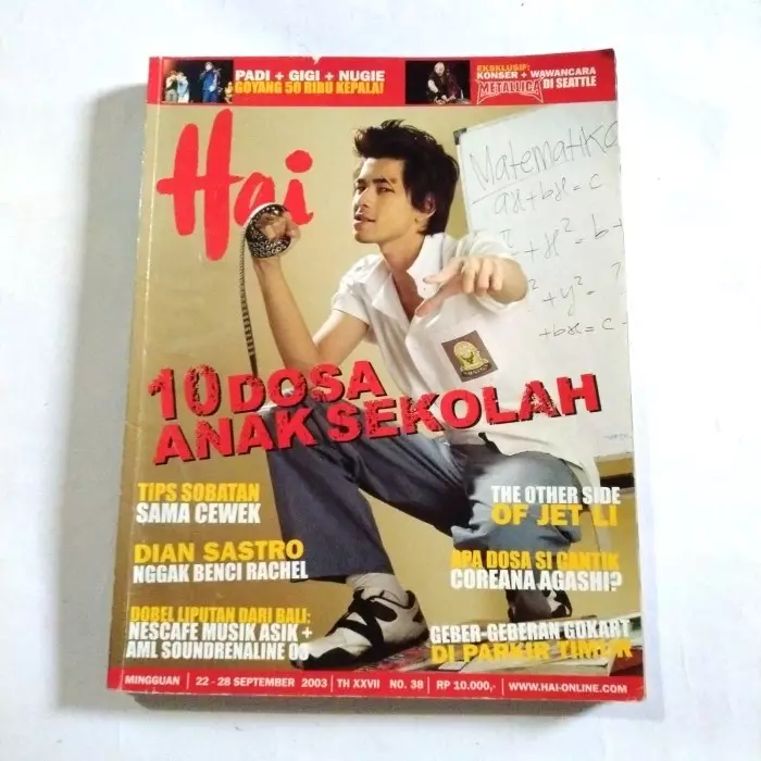 potret lawas Raffi Ahmad jadi cover majalah © 2021 brilio.net