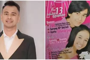 9 Potret lawas Raffi Ahmad jadi cover majalah, gaya rambutnya ikonik