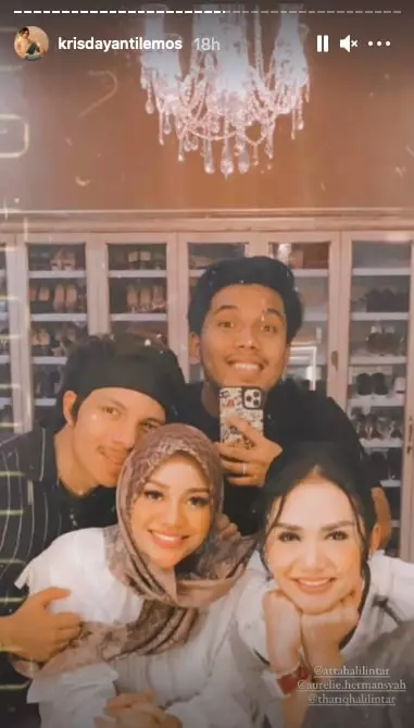 Aurel buka puasa bersama Krisdayanti © berbagai sumber Aurel buka puasa bersama Krisdayanti © berbagai sumber