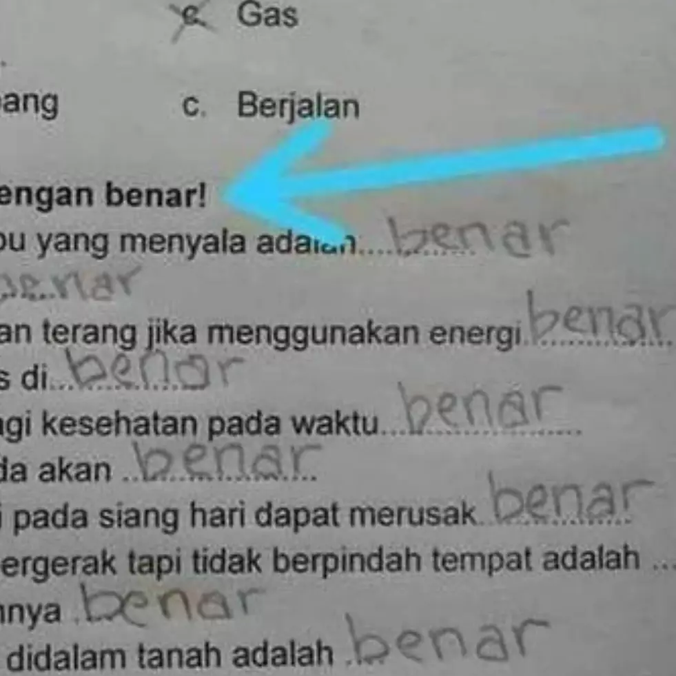 15 Jawaban lucu siswa 'tak bisa disalahkan' ini bikin senyum kesal
