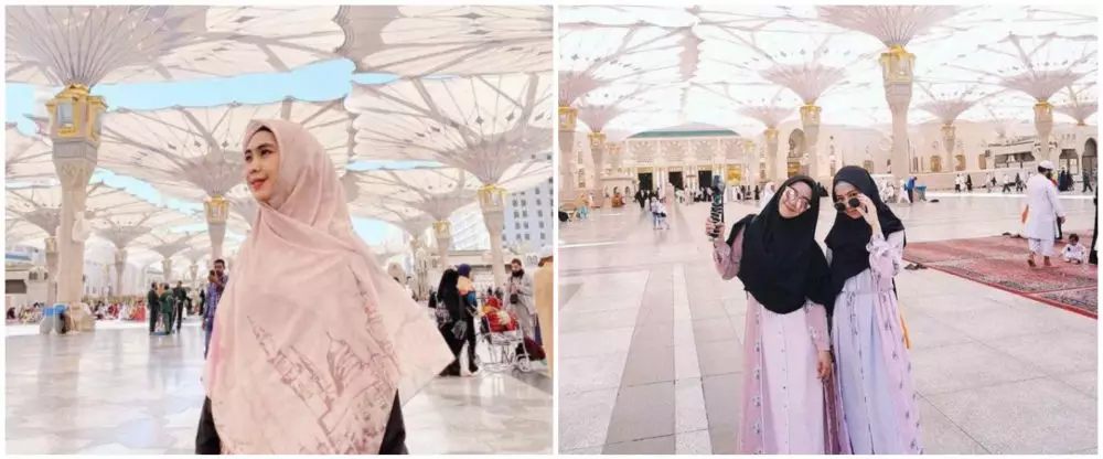 gaya berhijab Ria Ricis dan Oki Setiana Dewi © 2021 brilio.net gaya berhijab Ria Ricis dan Oki Setiana Dewi © 2021 brilio.net