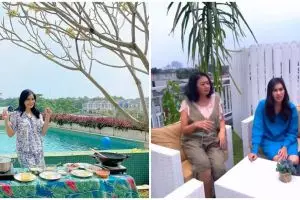 Potret rooftop rumah 10 seleb, punya Zaskia Sungkar mewah di lantai 4