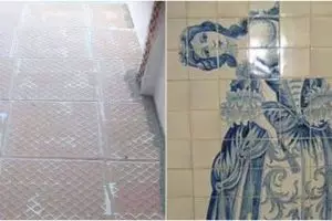 10 Potret lucu salah susun keramik ini bikin yang lihat jengkel