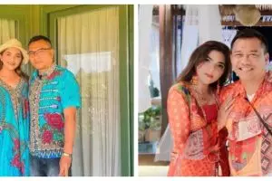 10 Potret keluarga Anang dan Ashanty pakai baju kembar, kompak banget
