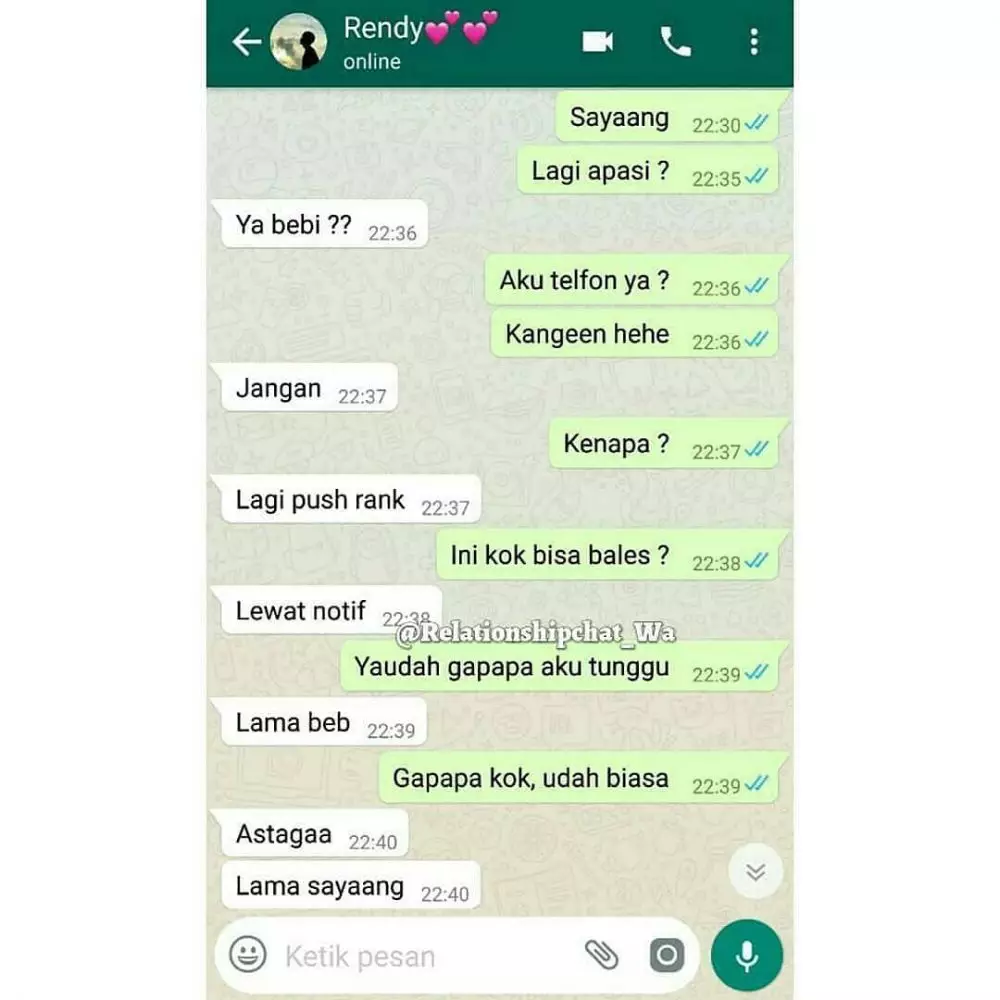 chat orang terlalu bucin Berbagai sumber chat orang terlalu bucin Berbagai sumber