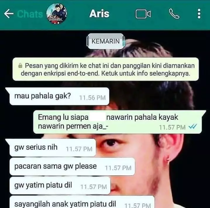 chat cowok nembak cewek endingnya ngenes Berbagai sumber