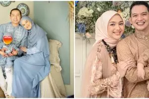 Gaya pemotretan 7 keluarga seleb bertemakan Lebaran, penuh kehangatan