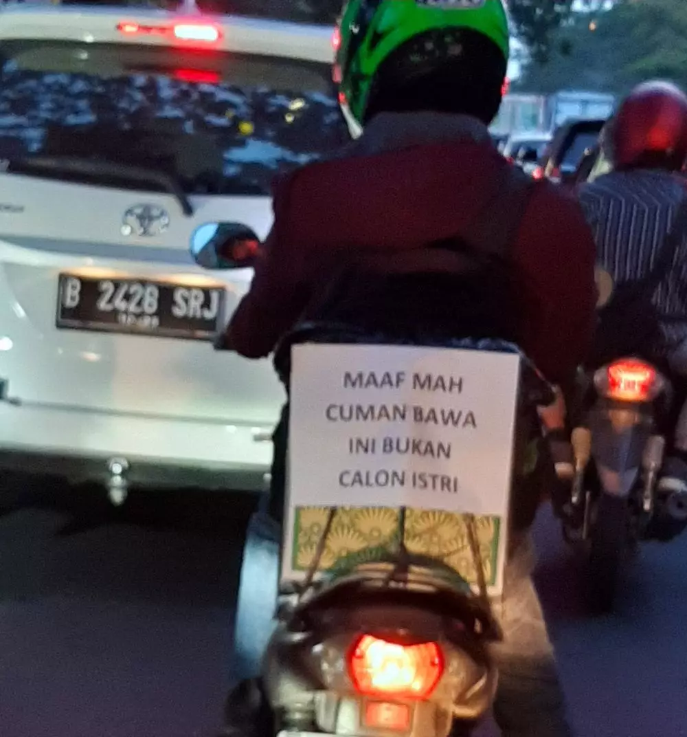 tulisan pemudik untuk orang tua © 2021 brilio.net