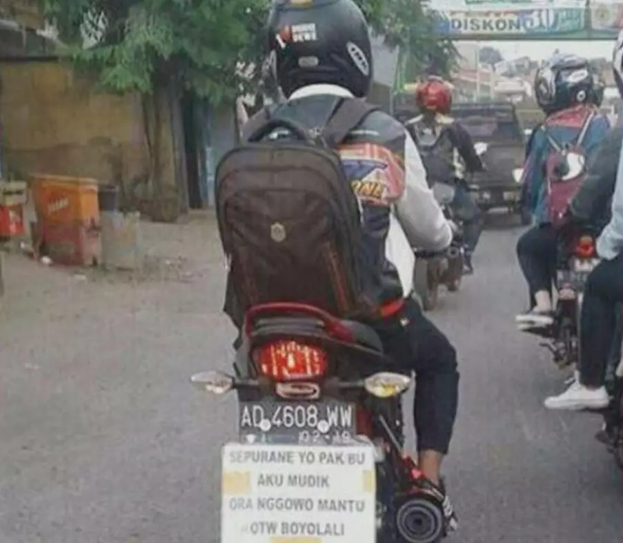 tulisan pemudik untuk orang tua © 2021 brilio.net