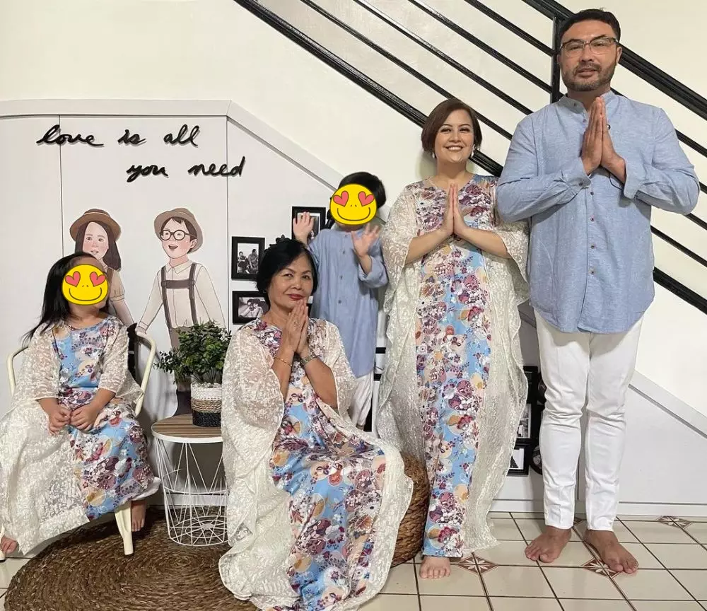 pemain Ikatan Cinta saat Lebaran © berbagai sumber