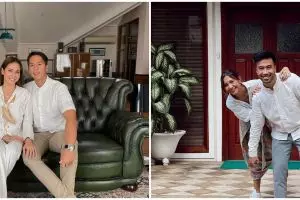 Momen Lebaran 8 seleb bareng kekasih, Pevita Pearce pakai baju couple