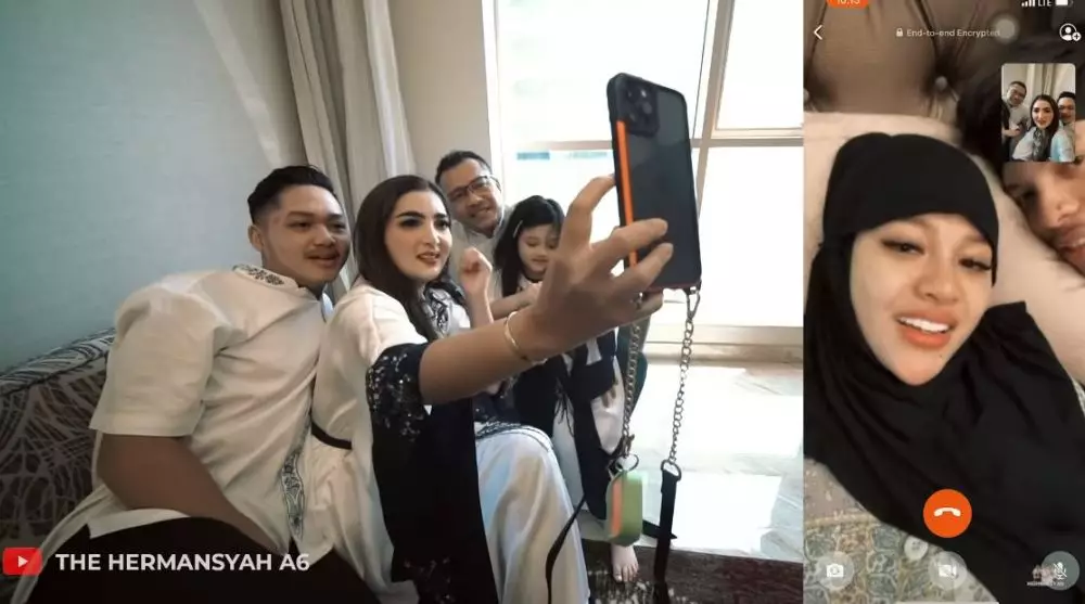 Lebaran Ashanty di Dubai © YouTube