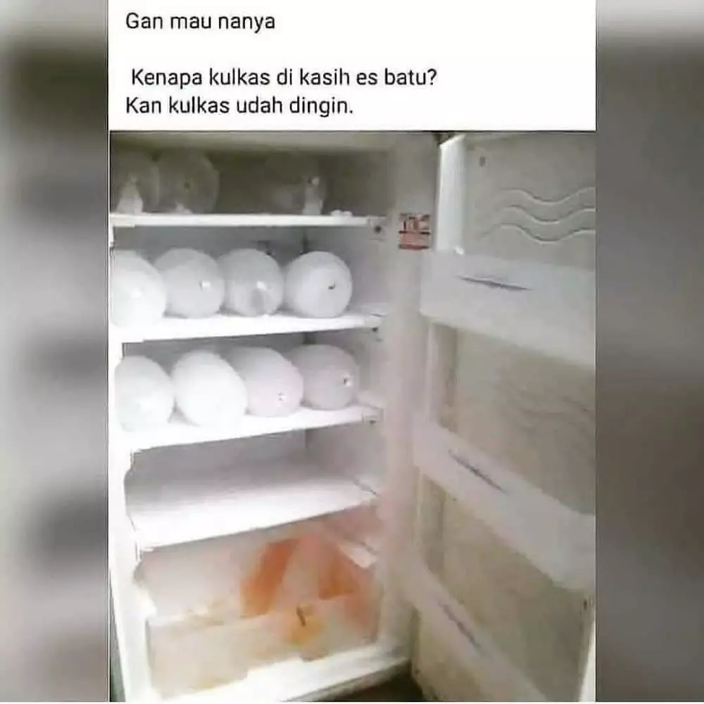 potret lucu isi kulkas © 2021 berbagai sumber