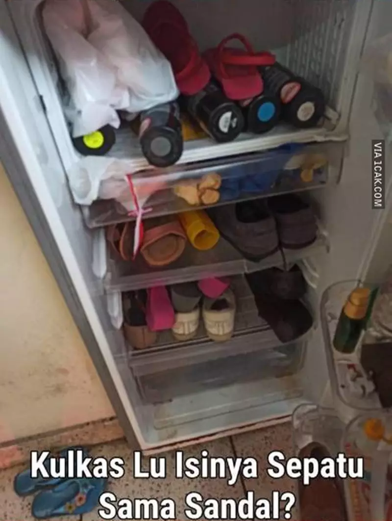 potret lucu isi kulkas © 2021 berbagai sumber