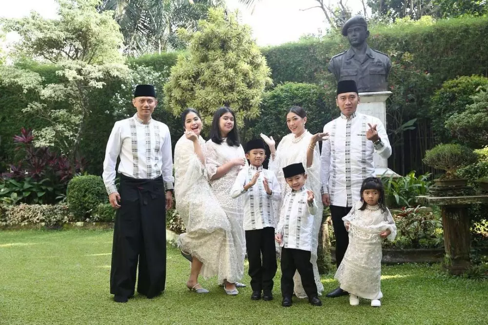 Momen keluarga SBY rayakan Lebaran Instagram © 2021 brilio.net