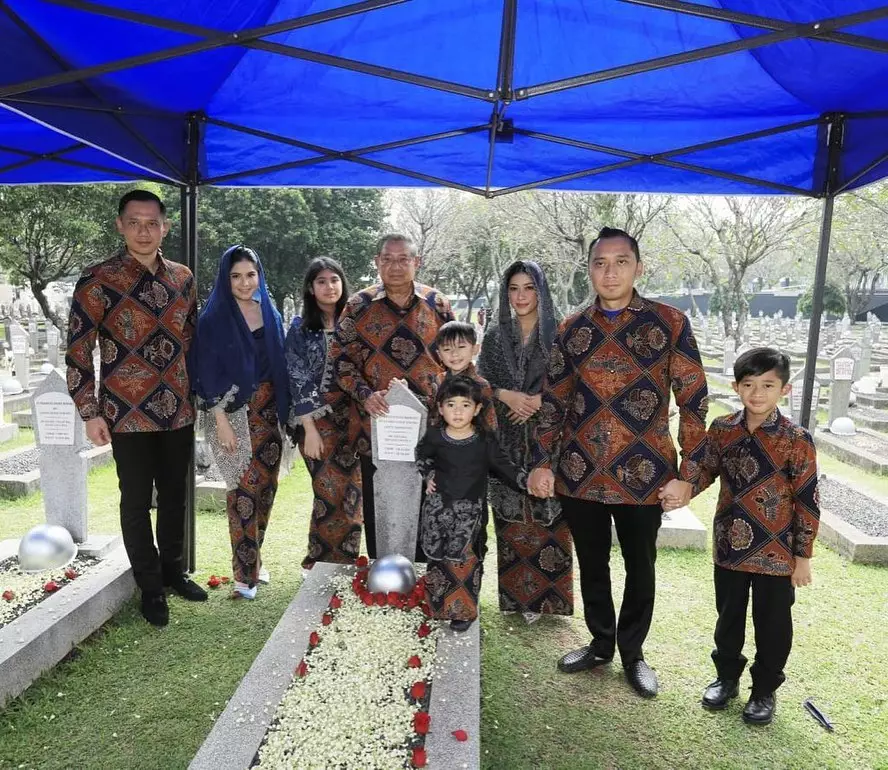 Momen keluarga SBY rayakan Lebaran Instagram © 2021 brilio.net