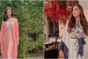 Gaya outfit Lebaran 10 seleb cantik, Zaskia Adya Mecca cuma pakai kaus