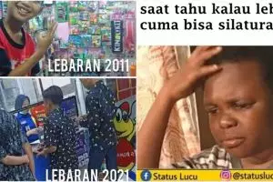 8 Meme lucu 'Lebaran 2021 terasa berbeda' ini bikin angguk setuju