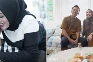 10 Momen Denny Cagur & istri bagi THR ke tetangga, penuh keakraban