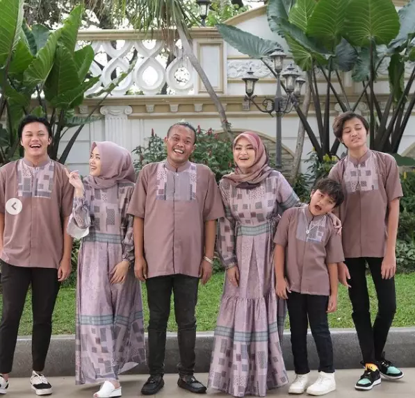 keluarga Sule rayakan lebaran © 2021 brilio.net