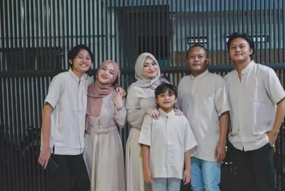keluarga Sule rayakan lebaran © 2021 brilio.net