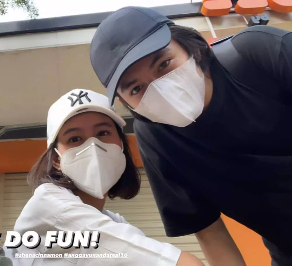 kebersamaan Angga Yunanda & Shenina Cinnamon © 2021 brilio.net
