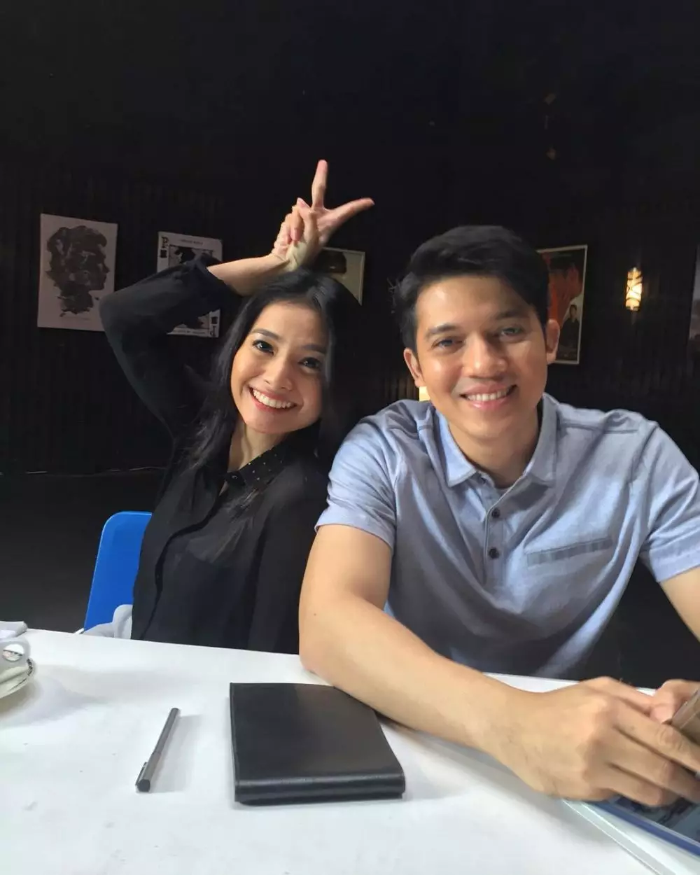 Momen seleb main film bareng mantan Instagram