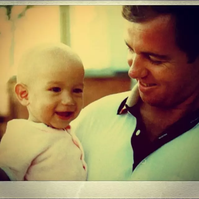 Potret masa kecil seleb tampan bareng orang tua bule Instagram