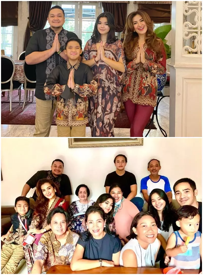 Momen lebaran keluarga pedangdut © 2021 brilio.net