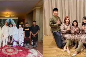 10 Momen Lebaran keluarga pedangdut, Ayu Ting Ting sambil liburan