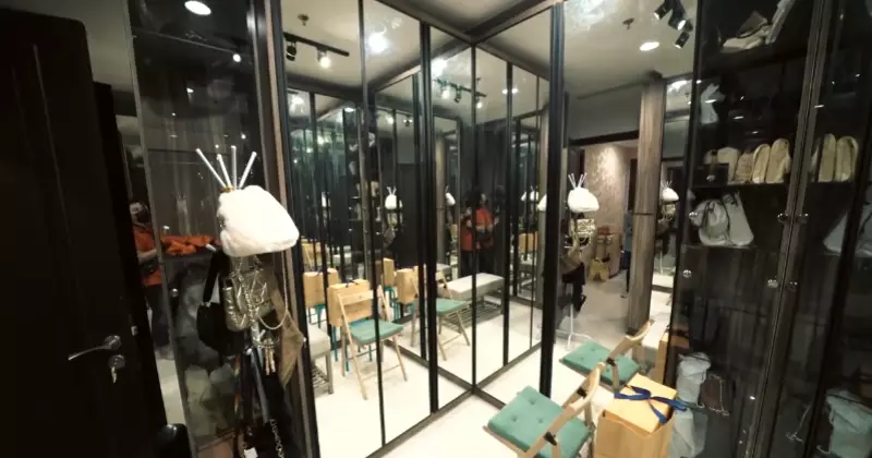 Potret kamar Ashanty di apartemen © YouTube/The Hermansyah A6