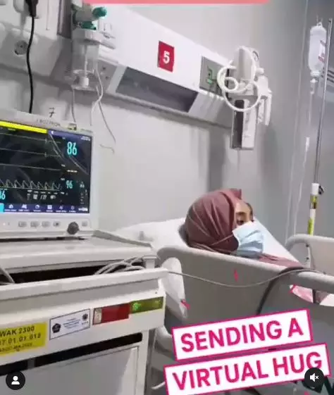 Kondisi Fatin saat Covid-19 © 2021 brilio.net Kondisi Fatin saat Covid-19 © 2021 brilio.net