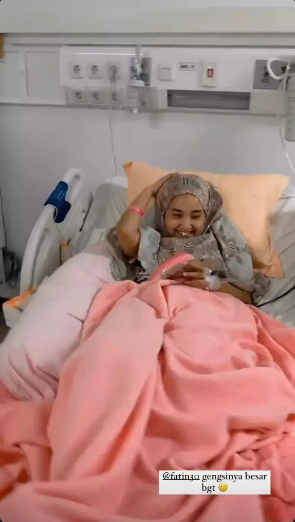 Kondisi Fatin saat Covid-19 © 2021 brilio.net Kondisi Fatin saat Covid-19 © 2021 brilio.net