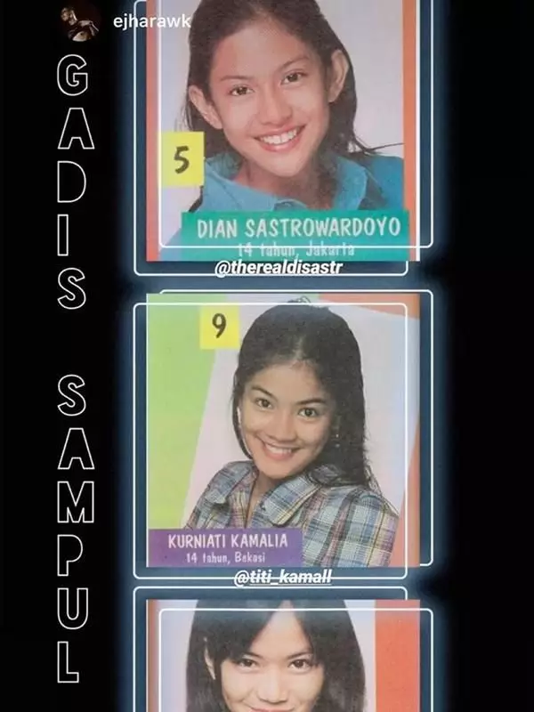 Potret pesinetron cantik saat remaja ini imut abis Instagram