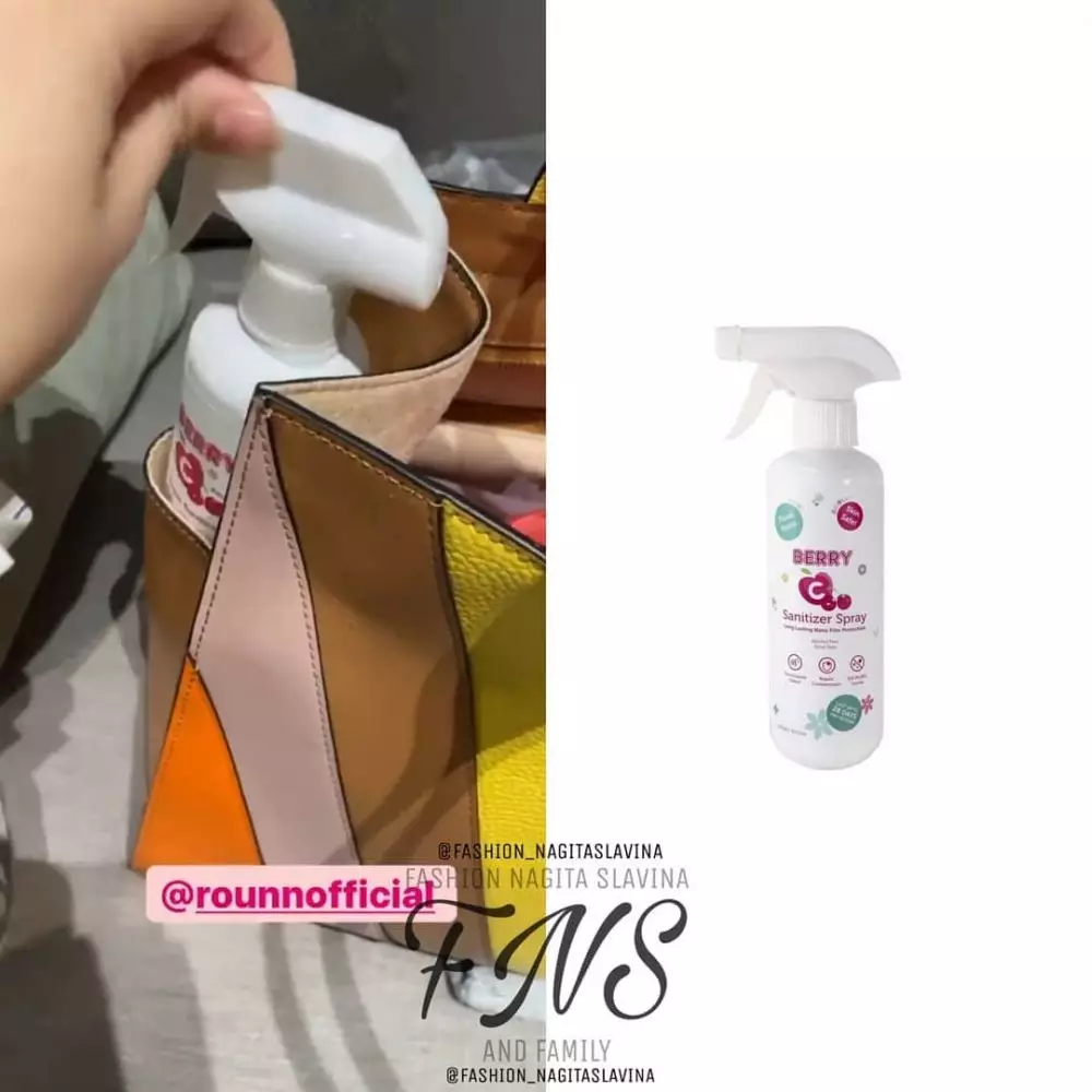 Taksiran harga 10 perlengkapan prokes Nagita Slavina © Instagram/fashion_nagitaslavina