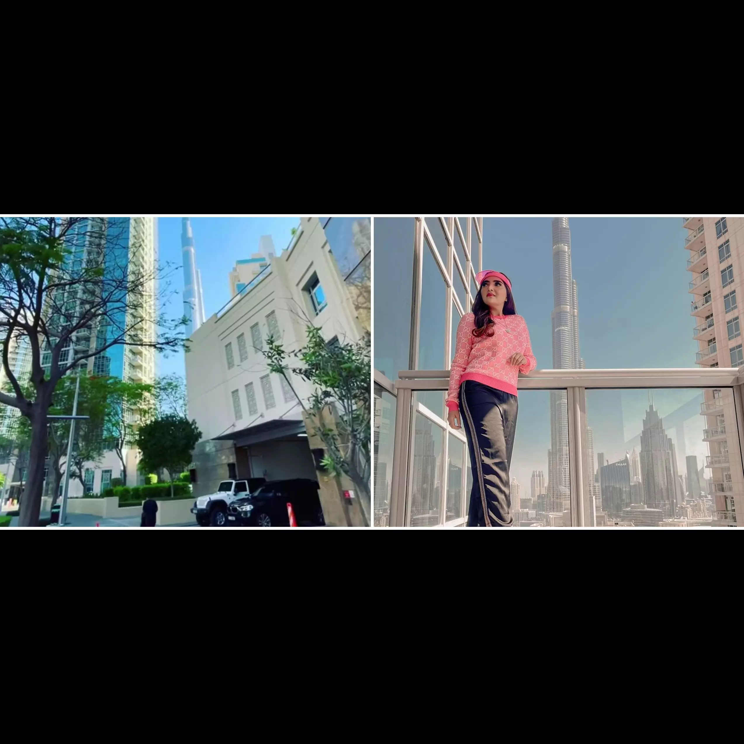 10 Potret apartemen Ashanty menginap di Dubai, menghadap Burj Khalifa